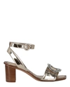 Alexandre Birman Madelina Summer 60 Sandals In Gold