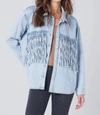 Saltwater Luxe Del Mar Jacket In Stonewash In Multi