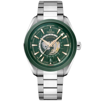 Omega Men's Aqua Terra Green Dial Watch