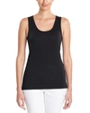Natori Bliss Cotton Tank In Black