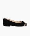 PELLE MODA WOMEN'S SAIDA BALLET FLATS IN BLACK