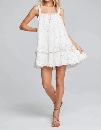 Saltwater Luxe Clarice Mini Dress In Ivory In Multi