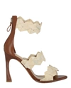 Alexandre Birman Emilia Sandals In Brown