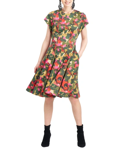 Natori Floral Shift Dress In Multi