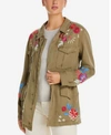 JOHNNY WAS MIKA PARIS DRAWSTRING JACKET IN GREEN