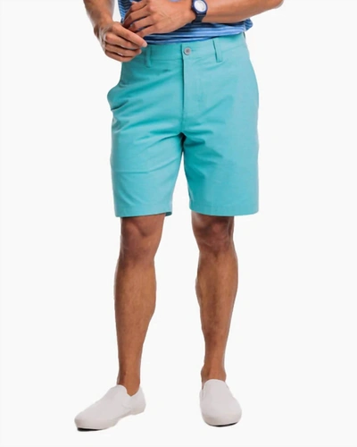 Southern Tide 9 In Heather T3 Gulf Short In Heather Tidal Wave In Multi