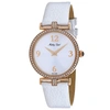 Mathey-tissot Women's Gaia Silver Dial Watch In Silver