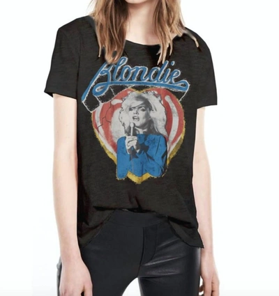 Prince Peter Blondie Vintage Heart T-shirt In Black