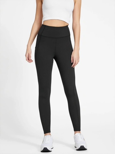 Guess Factory Janely Active Leggings In Black
