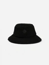 J. LINDEBERG PILE BUCKET HAT IN BLACK