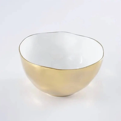 Pampa Bay Large Bowl In Gold