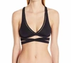 Pq Swim Karelle Wrap Halter Top In Midnight In Multi