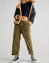 Free People Tahiti Cargo Pant In Multi
