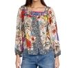 JOHNNY WAS ARCHIBAL LUCIANA BLOUSE IN MULTI