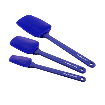 Rachael Ray Tools 3pc Spoonula Set In Blue