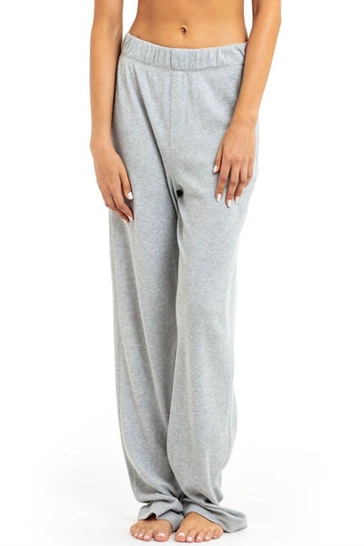 Éterne Cotton-modal Lounge Pants In Grey