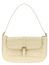 By Far Miranda Crocodile-embossed Leather Shoulder Bag