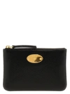 MULBERRY MULBERRY PLAQUE CLUTCH BLACK