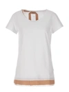 N°21 SLIP INSERT T-SHIRT WHITE