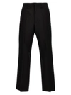 VALENTINO VALENTINO WOOL PANTS BLACK