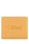 Chloé Chloe Women Peach Leather Wallet In Pink