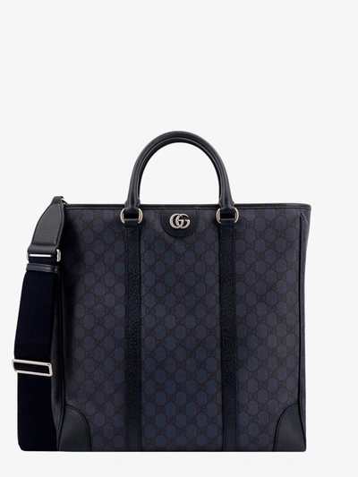 Gucci Man Ophidia Man Blue Handbags