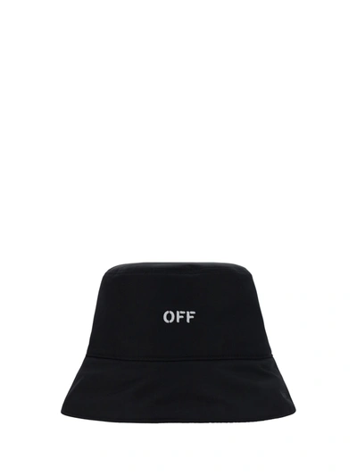 Off-white Black Reversible Bucket Hat In New