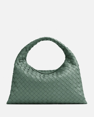 BOTTEGA VENETA BOTTEGA VENETA SMALL HOP HOBO LEATHER SHOULDER BAG