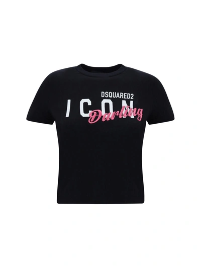 Dsquared2 T-shirts In Nero