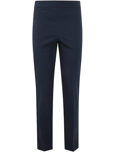 Brunello Cucinelli Capri  With Monili Trousers Blue