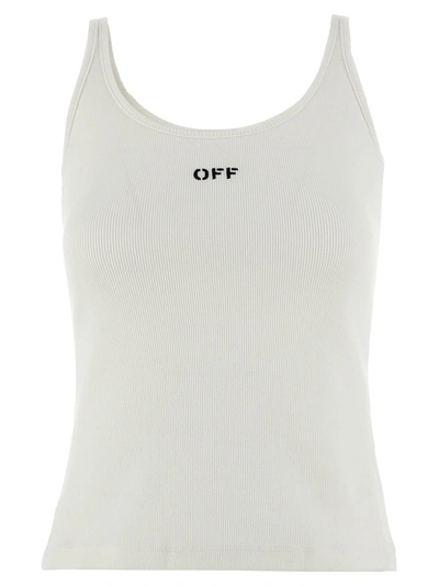 OFF-WHITE OFF-WHITE OFF STAMP TOP