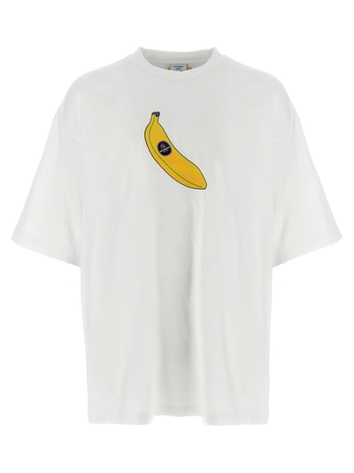 Vetements Banana T-shirt In White