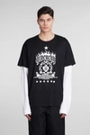GIVENCHY GIVENCHY T-SHIRT IN BLACK COTTON
