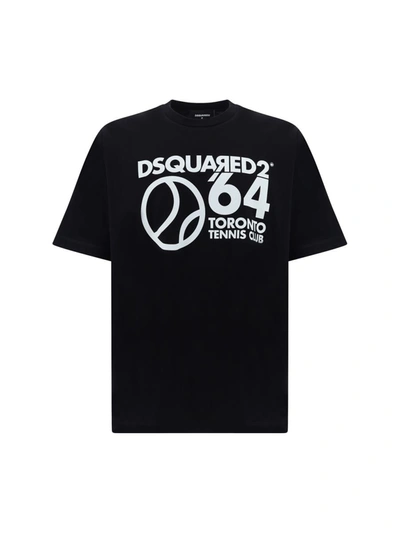 Dsquared2 T-shirts In Black