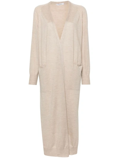 Max Mara Cashmere Long Coat In Beige