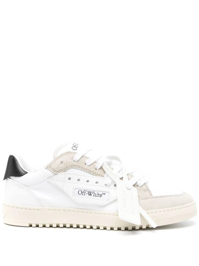 Off-white 5.0 Low-top Sneakers In White,black