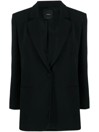 PINKO PINKO JACKETS BLACK