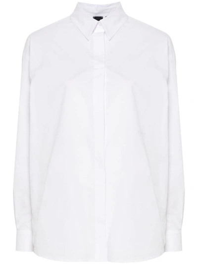Pinko Hemd Aus Popeline Mit Logo In White