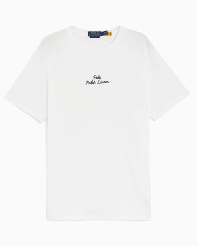 Polo Ralph Lauren T-shirt With Embroidery In White