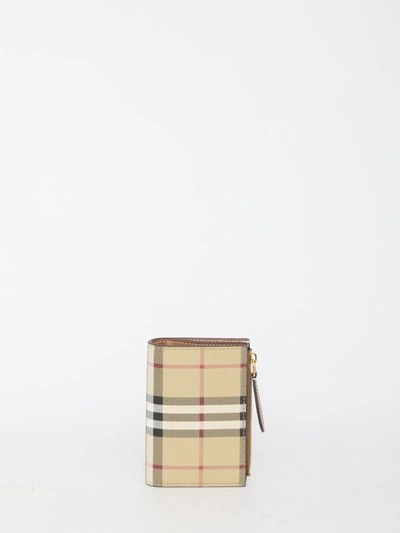 BURBERRY BURBERRY CHECK SMALL BIFOLD WALLET