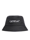 OFF-WHITE OFF-WHITE LOGO EMBROIDERED BUCKET HAT