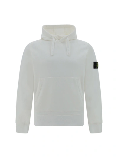 Stone Island Hoodie In White