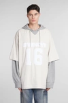 GIVENCHY GIVENCHY SWEATSHIRT IN BEIGE COTTON