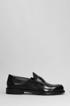 GIVENCHY GIVENCHY LOAFERS IN BLACK LEATHER