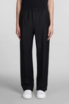 GIVENCHY GIVENCHY PANTS IN BLACK MOHAIR