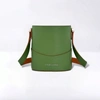 Claudio Civitico Green Bucket Bag In Green