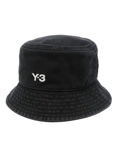 Y-3 Adidas Bucket Hat Accessories In Black
