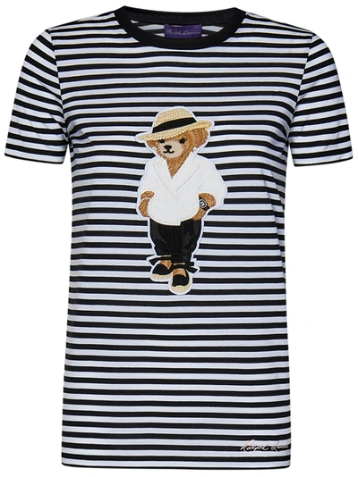 Ralph Lauren Tee Bear In Nero