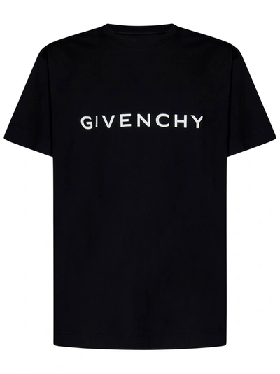 Givenchy Archetype 垮肩t恤 In Black