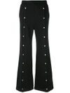 ALEXANDER WANG T STUDDED FLARED TROUSERS,4C374002C112258946